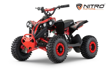 NITRO MOTORS 1200W 48V Eco mini Kinder Quad Avenger Snowy Tire XL Sport 6"